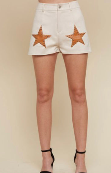 Star Shorts (cream)
