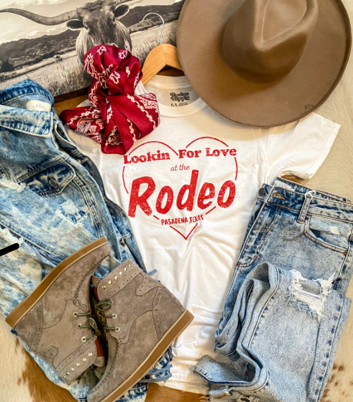 Looking For Love At The Rodeo Tee