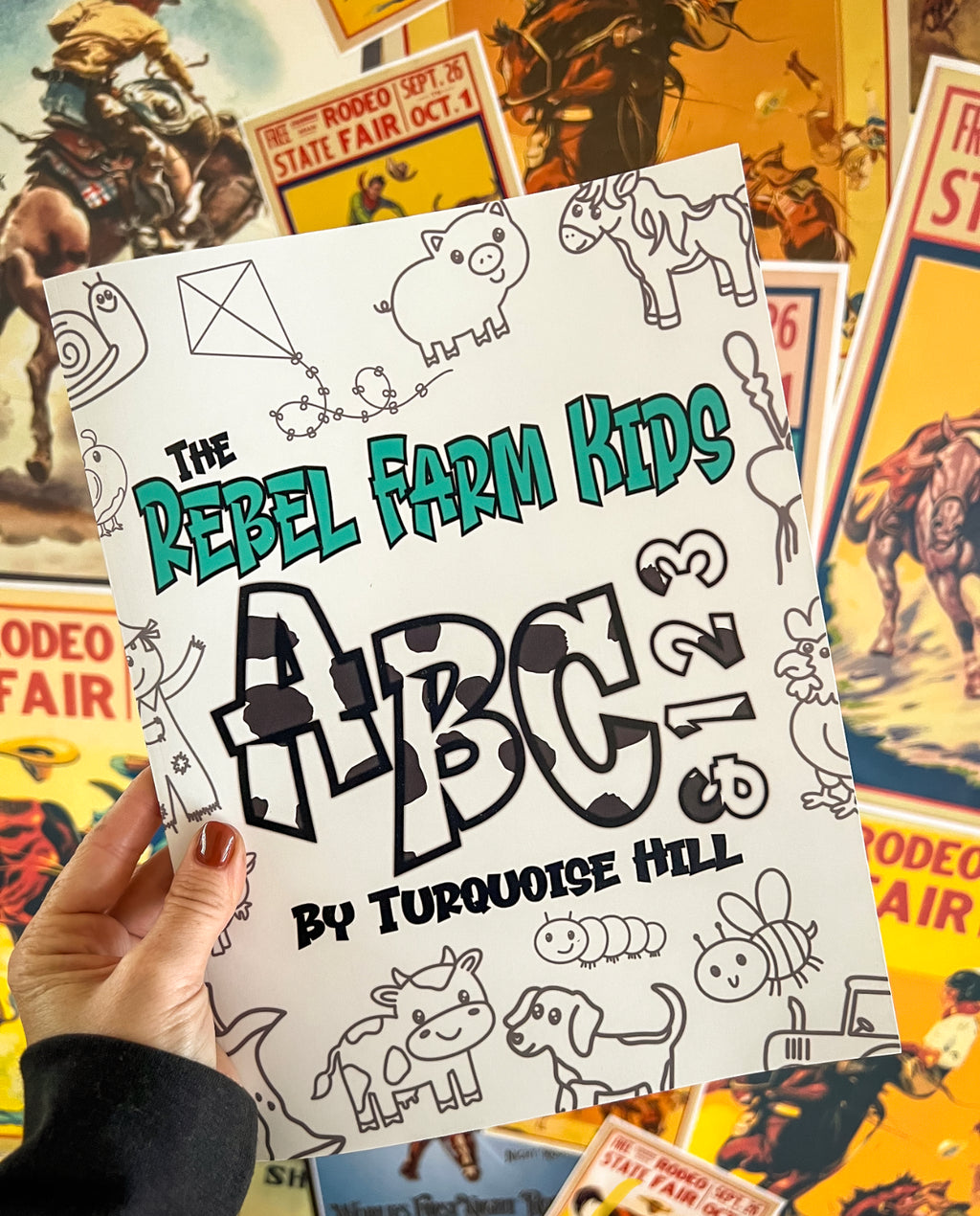 Farm Kid Coloring Book (paperback)
