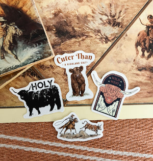 Western Life Stickers (sold separate)