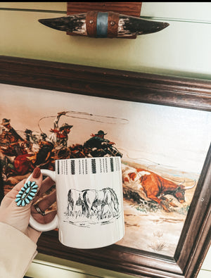 Wildhorses Coffee Cup Mug