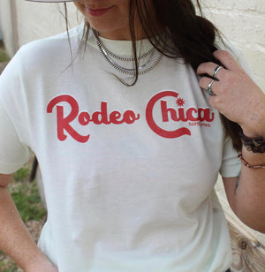 Rodeo Chica Tee (minty cream)